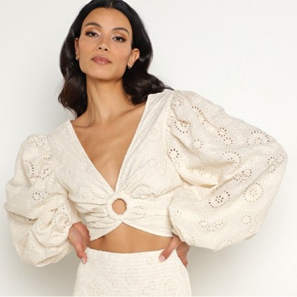 NWT Jen's Pirate Booty Getaway Crop Top in Asbury Swirl Size S - Picture 1 of 15